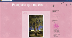 Desktop Screenshot of pasoquemecaso.blogspot.com