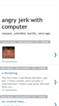 Mobile Screenshot of angryjerk.blogspot.com