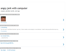 Tablet Screenshot of angryjerk.blogspot.com
