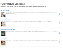 Tablet Screenshot of funnypictcollection.blogspot.com