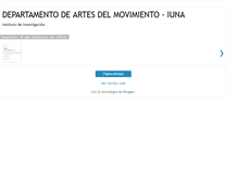 Tablet Screenshot of movimientoinvestigacion.blogspot.com