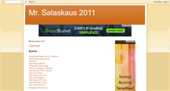 Desktop Screenshot of mrsalaskaus2011.blogspot.com