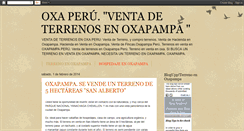 Desktop Screenshot of oxa-peru.blogspot.com