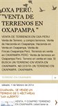 Mobile Screenshot of oxa-peru.blogspot.com