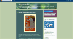 Desktop Screenshot of hrcasestudies.blogspot.com