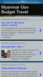 Mobile Screenshot of myanmar-gov.blogspot.com