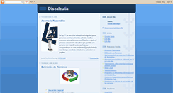 Desktop Screenshot of discalculiapr.blogspot.com