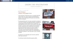 Desktop Screenshot of leedsunioccupation.blogspot.com