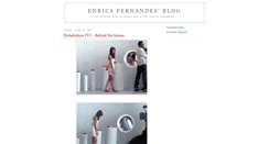 Desktop Screenshot of enricafernandes.blogspot.com