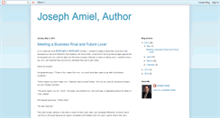 Desktop Screenshot of josephamielauthor.blogspot.com
