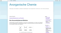 Desktop Screenshot of anorg-chemie.blogspot.com
