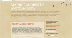Desktop Screenshot of madrugadoresdeantofagasta.blogspot.com