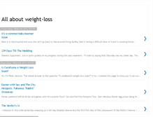 Tablet Screenshot of allaboutweight-loss.blogspot.com