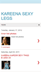 Mobile Screenshot of kareenasexylegs.blogspot.com