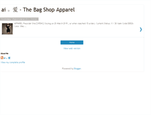 Tablet Screenshot of ai-apparel.blogspot.com