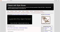 Desktop Screenshot of cwsshows.blogspot.com