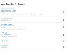 Tablet Screenshot of mostpopulardjtrance.blogspot.com