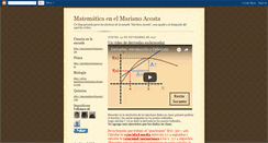 Desktop Screenshot of matematicaens2.blogspot.com