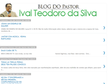Tablet Screenshot of pastorivalteodoro.blogspot.com