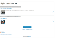 Tablet Screenshot of flightsimulatorair.blogspot.com