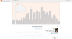 Desktop Screenshot of 37thstreet.blogspot.com