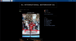 Desktop Screenshot of jee-klmotorshow.blogspot.com