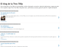 Tablet Screenshot of mytreo700p.blogspot.com