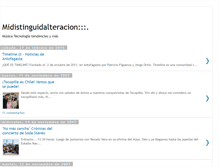 Tablet Screenshot of distinguidaalteracion.blogspot.com