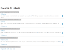 Tablet Screenshot of cuentosleturianos.blogspot.com
