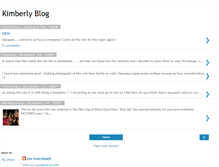 Tablet Screenshot of kimfancorner.blogspot.com