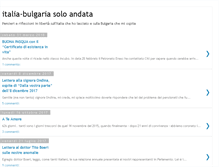 Tablet Screenshot of italia-bulgariasoloandata.blogspot.com
