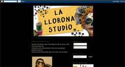 Desktop Screenshot of lalloronastudio.blogspot.com
