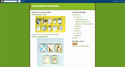 Desktop Screenshot of fevescollect-fabophile.blogspot.com