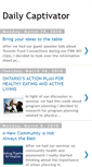 Mobile Screenshot of dailycaptivator.blogspot.com