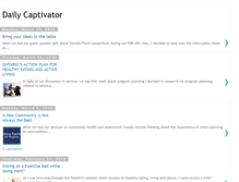 Tablet Screenshot of dailycaptivator.blogspot.com