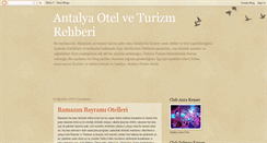 Desktop Screenshot of antalyaotelleri.blogspot.com