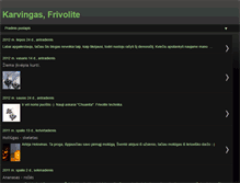 Tablet Screenshot of karvingas.blogspot.com