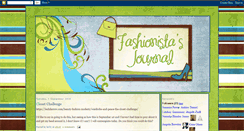 Desktop Screenshot of fashionistasjournal.blogspot.com