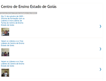 Tablet Screenshot of centrodeensinoestadodegoias.blogspot.com