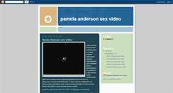 Desktop Screenshot of pamelasexvideo.blogspot.com