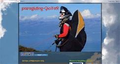 Desktop Screenshot of paragliding-giotar.blogspot.com