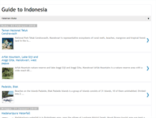 Tablet Screenshot of guidetoindonesia-subekti.blogspot.com