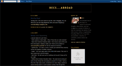 Desktop Screenshot of becsabroad.blogspot.com