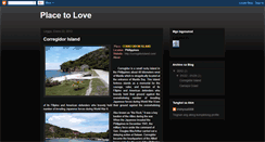 Desktop Screenshot of placetobelove.blogspot.com