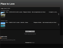 Tablet Screenshot of placetobelove.blogspot.com