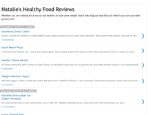 Tablet Screenshot of nataliefoodreviews.blogspot.com