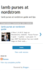 Mobile Screenshot of lambpursesatnordstrom.blogspot.com