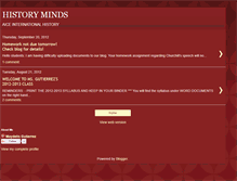 Tablet Screenshot of historyminds.blogspot.com