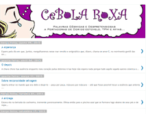 Tablet Screenshot of cebolaroxa.blogspot.com