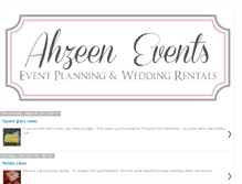 Tablet Screenshot of ahzeenevents.blogspot.com